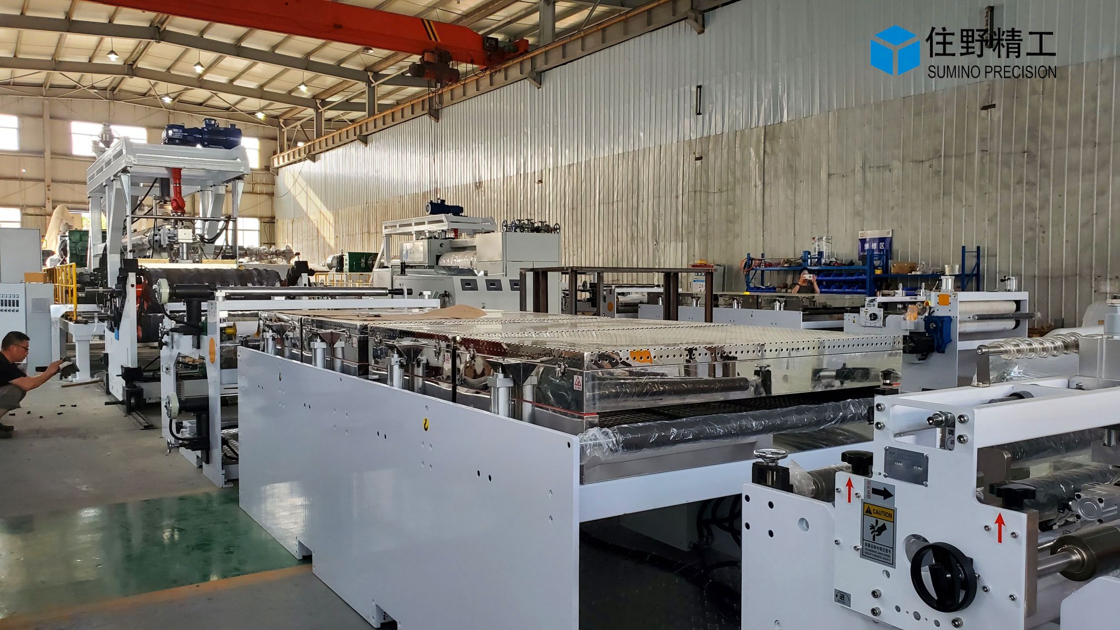 PLA thick Sheet extrusion Line