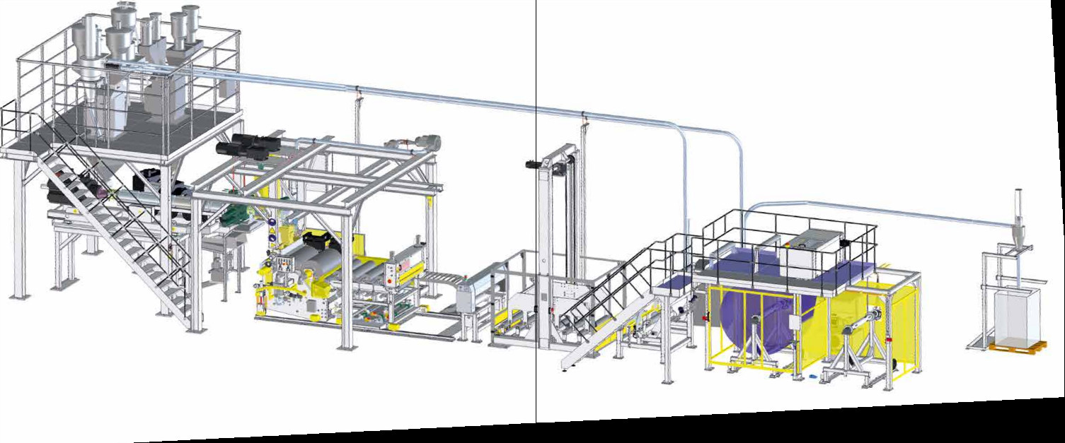 PP PE sheet production line