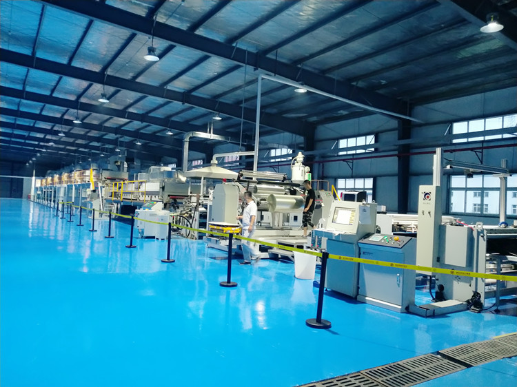 Lithium battery separator coating machine