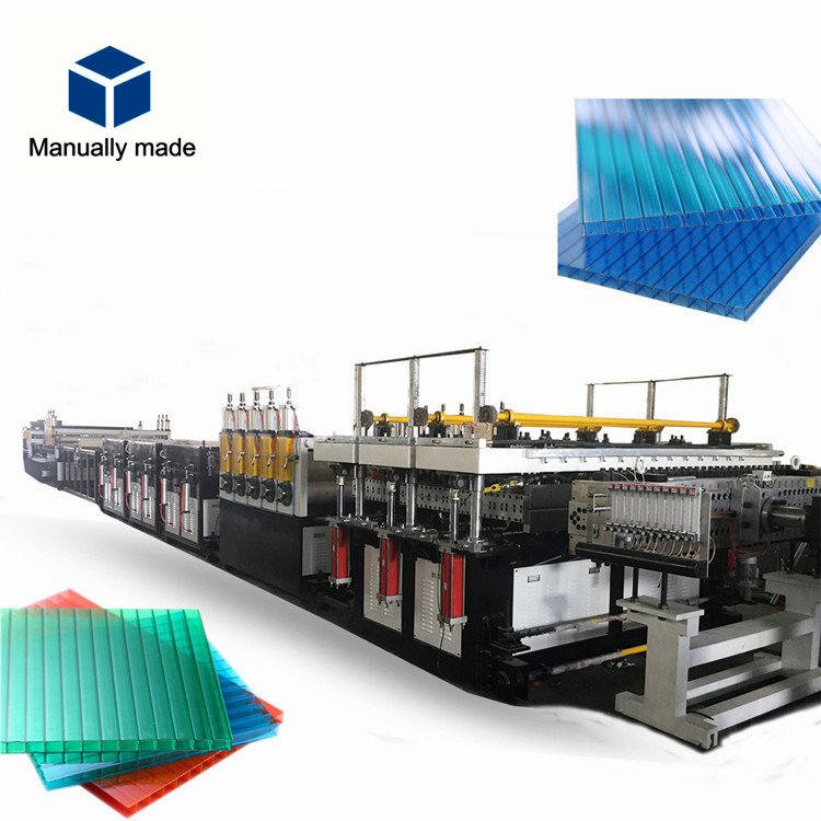 Multi-layer co-extrusion PP corrugated sheet production machine