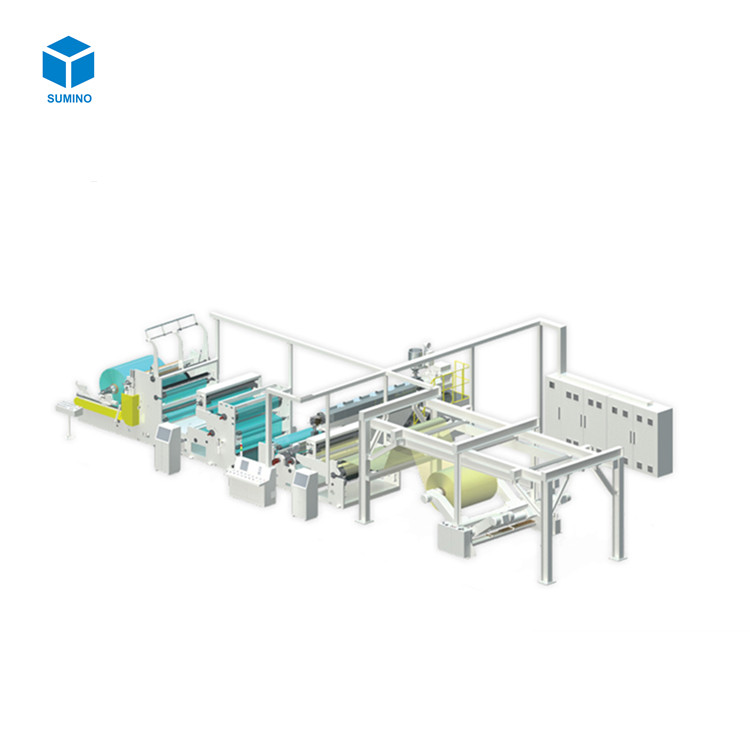 Automatic Non woven Fabric Extrusion Lamination Coating Machine