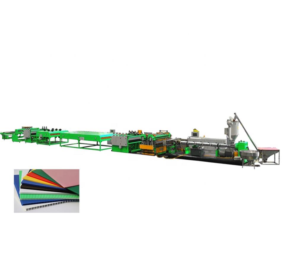 PE/PP hollow board/template production line/machine