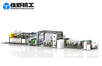 PE breathable film production line
